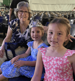Deb Whiting and granddaughters